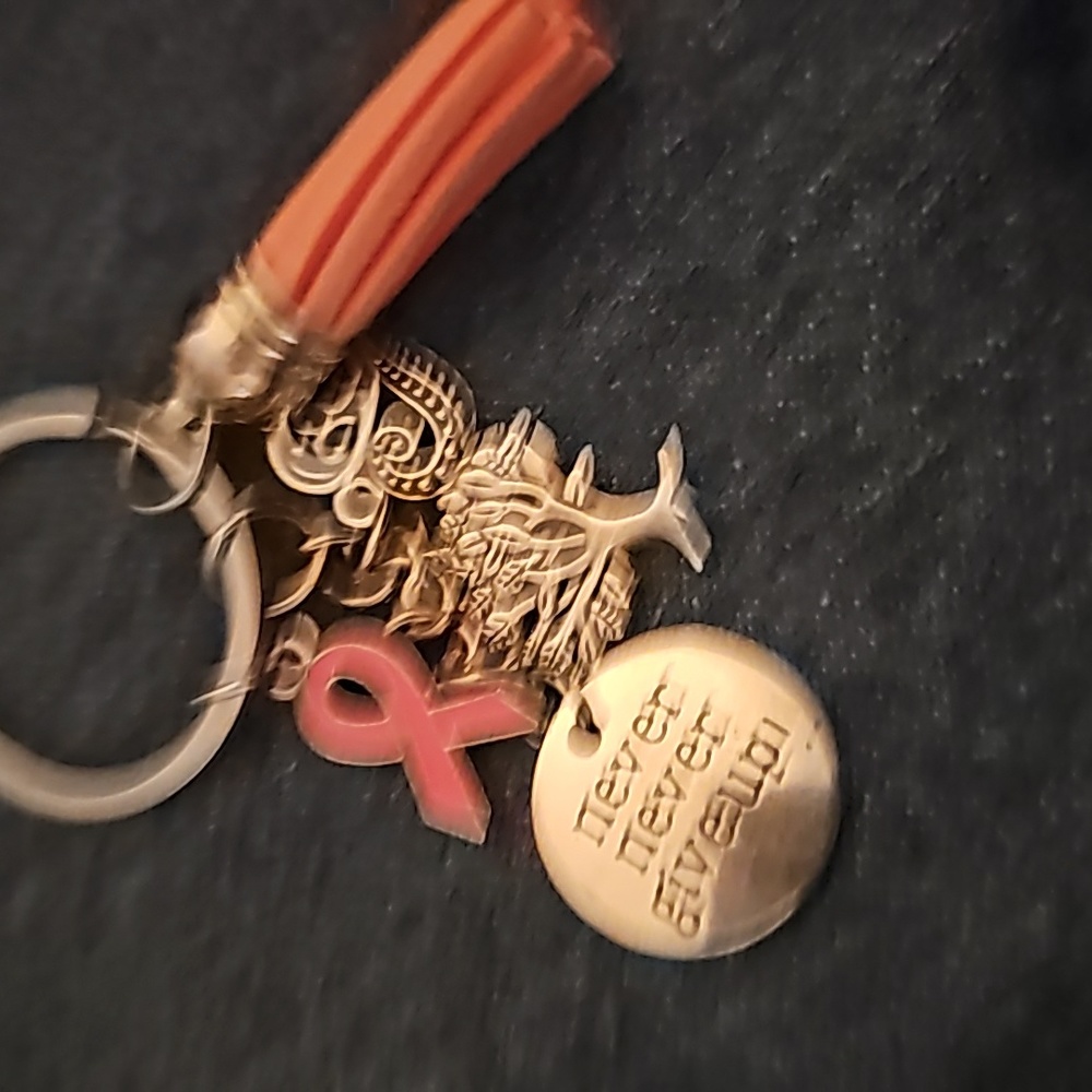 Breast Cancer Keychain - Picture 2 of 2